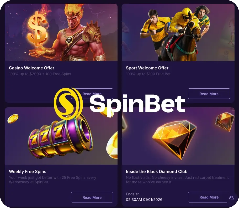 spin bet bonuses